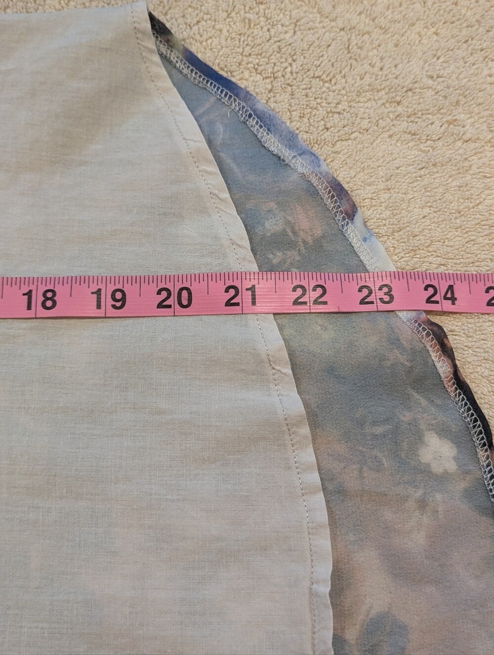 $10 Vestibull Artisan Size S "Crane in Flight" Mixed Media Top EUC - New Pics! - Picture 5 of 5